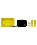 Versace Yellow Diamond by Versace for Women - 4 Pc Gift Set 3oz EDT Spray, 3.4oz Shower Gel, 3.4oz Body Lotion, Bag