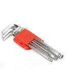 9Pcs Hex Key Set Wrench Combination Chrome Vanadium Steel Screwdriver Repair Tool 1Pc Cover