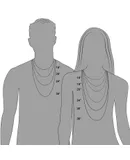 10k Yellow Gold Solid Diamond Cut Rope Chain (1.40 mm) Spring Ring