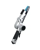 4/5'' x 20.4'' 20mm Air Belt Sander Mini Belt Sander for Woodworking/Metal Working Handheld All Angle Grinder Belt Grinder with 3 Sanding   Belts 1/4'' Air Inlet Industrial Pneumatic Tool