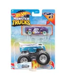 Hot Wheels Monster Trucks 1:64 Scale DragBus, Includes Hot Wheels Die Cast Car