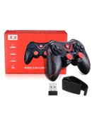 X3 Bluetooth Direct Connect Mobile Gamepad - FOR Android/ios/windows-Cross Keys-Black(Grip_Stand_Receiver)
