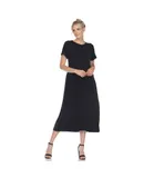 Women's Short Sleeve Maxi Dress