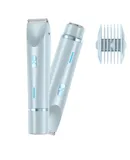 2025 New Glow Aura Bikini Shaver,Glowshave 2-in-1 Women's Body Shaver(Blue)