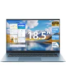 18.5 Inch Laptops Celeron N5095 processor (up to 2.90 GHz), Windows 11 Laptop for Student and Business with 16GB RAM 128GB SSD, Celeron Quad-Core, 8000mAh, WiFi 6, 180° Open Angle, USB 3.2 * 3, HDMI(Gray)