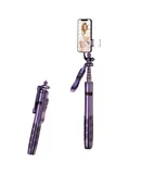 Selfie Stick, Bluetooth Selfie Stick Tripod, With 2 Piece Fill Light Gimbal (Selfie Stick (3 in 1 Mini Selfie Stick)