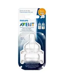 Philips AVENT Anti-Colic Nipple, Fast Flow, Flow 4, 6M+, 2-Pack