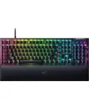 Razer - BlackWidow V4 Full Size Wired Mechanical Green Switch Gaming Keyboard with Chroma RGB - Black-RZ03-04690200-R3U1