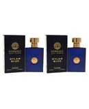 Dylan Blue by Versace for Men - 1.7 oz EDT Spray - Pack of 2
