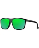 Rectangular Polarized Sports Sunglasses for Men Women Cycling Driving Fishing UV400 Protection