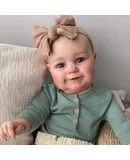 NPK Realistic Newborn Baby Dolls- 20 Inch Silicone Baby Doll Lifelike Reborn Baby Doll-Style A