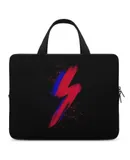 Lightning Bolt Brush Laptop Bag Women Man 10 12 13 15 17 Inch Office Notebook Travel Computer Handbag Waterproof Bag Notebook Cover