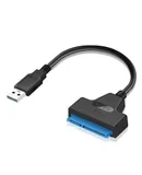 USB 2.0 to SATA Adapter Converter Cable 22Pin Drive Free 2.5