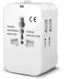 Travel Adapter, Worldwide All in One Universal Power Wall Charger
