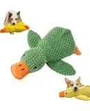Noovelo Calming Duck Toy, Quacker Calming Duck Toy, Dogs' Emotional Support Duck, Calming Duck for Dogs, Indestructible Dog Toys, The Mellow Dog Calming Duck (Green)