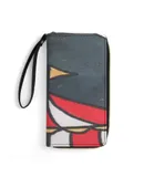The Circus Wallet for Womens PU Leather Zip Around Wallers Clutch Wristlet Travel Long Purse