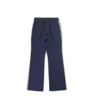 On This Day Men’S Flare Leg Track Pants With Trim Tape In Dark Navy