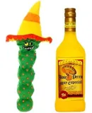 \u2013 Liquor Bottles Dog Toy 100% Vinyl. Made Durable & Strong. Novelty Play Toy & It Floats (Combo Pack #6)