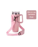 Ziley Stanley Water Bottle Bag with Cell Phone Pouch Adjustable Shoulder Strap 40oz Stanley Water Bottle Bag Stanley Cup Accessory