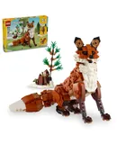 LEGO Creator 3 in 1 Forest Animals: Red Fox Toy, Transforms to Owl or Squirrel Figure, DIY Building Toy Idea for Outdoor Play, Summer Gift Idea for Boys and Girls Ages 9 Years Old and Up, 31154