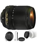 Nikon AF-S DX NIKKOR 18-140mm f/3.5-5.6G ED VR Lens + 67mm Rear & Front Lens Cap + Lens Cap + Lens Cap Holder