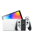 Nintendo Switch OLED Model 64GB White 7-inch OLED Screen 3 Game Modes Joy-Con Controller Portable Gaming Console-white