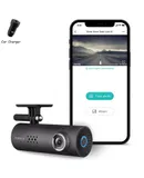 70mai 1s car recorder car camera 1080P wireless HD 130° wide angle voice control loop recording collision lock, with car charger, 64G memory card, parking monitoring line