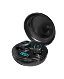 A10 TWS BT Connected Headset Headphone Earphone Earmuff LEDs Sensitive Touching Binaural Speaker IPX4 Water Resistance Built-in 200mAh High Capacity Rechargeable Batterys Storage Box Mini Portable