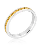 Stylish Stackables Crystal Ring