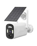 Wireless Cameras for Home/Outdoor Security, Solar Security Cameras Wireless Outdoor with Spotlight, Motion Detection, Siren, Color Night Vision, 2-Way Talk