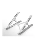 Laptop Stand, N3 Aluminium Alloy Creative Laptop Stand, 6-Level Height Adjustment, Fully Foldable Portable Laptop Stand, Suitable for 10-15.6 inch laptops and Tablets