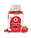 VitaWorks® Vitamin B12 650 mcg for Kids Jelly Beans - Energy, Mood and Metabolism - 60 Count