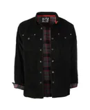Gioberti Men's Corduroy Shirt Jacket with Flannel Lining