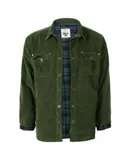 Gioberti Men's Corduroy Shirt Jacket with Flannel Lining
