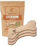 Leather Bones for Dogs Long Lasting Dog Chew Stick, Leather Chew Toys for Dogs, Leather Dog Toys, Leather Dog Chews, Leather Dog Bones, Leather Dog Toys For Aggressive chewers, L Set of 3