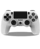 White Gamepad, Wireless Game Controller, Wired Connection, Bluetooth Connection, Wireless Connection, Gamepad