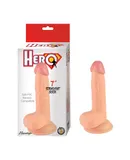 Hero 7in Straight Cock Dong