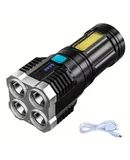 Handheld Hunting Flashlight Led Spot Light，Camping Headlamps-S03