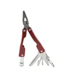 Multifunctional Outdoor Tool Set, Lamp Pliers with Micro Flashlight, Wire Stripper, Foldable Survival Tool for Outdoor Camping