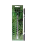 Double-Ended Cuticle Pusher by Satin Edge for Unisex - 1 Pc Cuticle Pusher