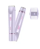2025 New Glow Aura Bikini Shaver,Glowshave 2-in-1 Women's Body Shaver(Purple)