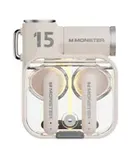 (MONSTER) XKT15 Bluetooth Headset Wireless Semi-In-Ear Talking Noise Canceling Ultra Long Life-white