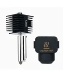 Hot End Kit Extruder Replacement Accessory Compatible with bambu lab A1/ A1mini 3D Printers High Temperature 0.2mm Hardened Steel Nozzle with Silicone Cover Sock