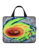 Hurricane Micheal Infrared Satellite Laptop Bag Women Man 10 12 13 15 17 Inch Office Notebook Travel Computer Handbag Waterproof Bag Notebook Cover