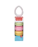 Fisher-Price My First Macaron Pretend Food TakeAlong Baby Rattle Activity Toy