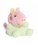 Aurora® Playful Peppa Pig™ 10cm Evie Baby Pig Palm Pals™ Pink Stuffed Animal