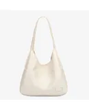 Pocadri Women Tote Handbags Chic Vegan Leather Tote Bag Purse Stylish Casual Trendy Large Soft Shoulder Bag,White