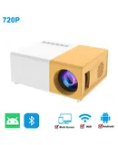 Cross-border J9pro Portable Smart 1080P Projector Home Office HD YG304 Mini projector(One screen version）