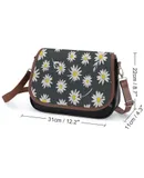 Flower Glory Evening Vintage Crossbody Bag for Women Medium Leather Hobo Bags Shoulder Bag Classic City Leather Satchels