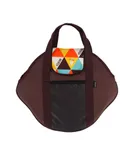 Cast Iron Pan Bag, Dutch Oven Carry Bags Cooking Bag with Nylon Handle for Cast Iron Camping Fire Pot Large